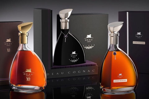 Deau Cognac XO, Black e Louis Memory
